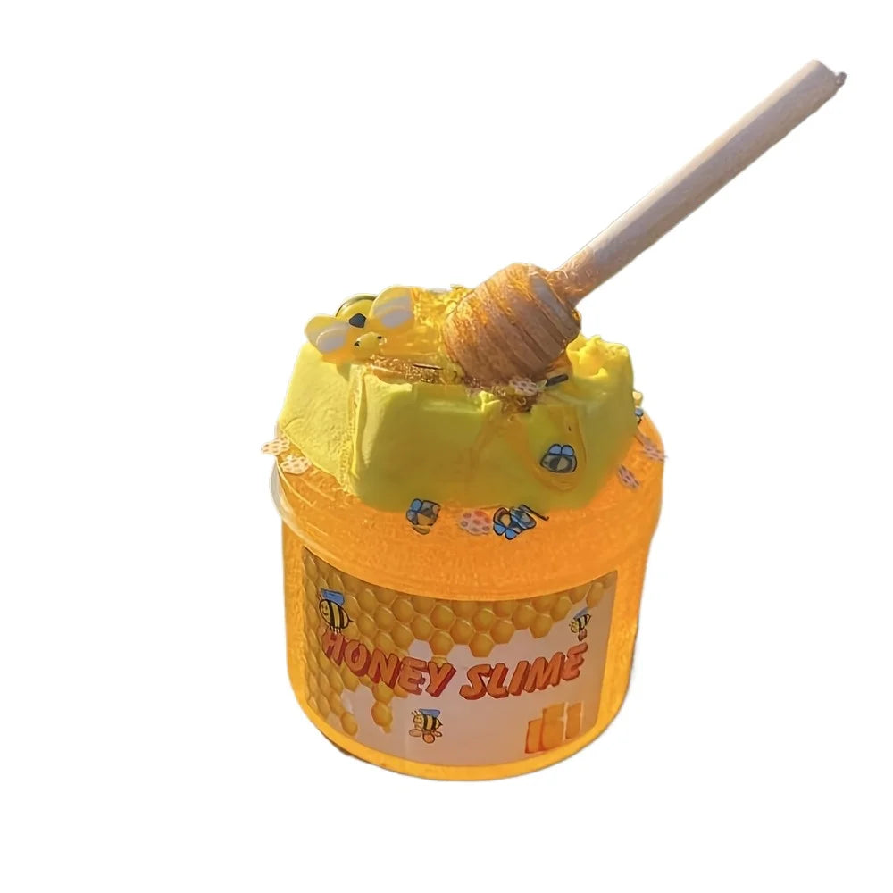 Frog Slime DIY Colored Mud Squeeze Toy Stretchy Craft  Soft Stress-Relief Toy Handmade Squishy Toy Anxiety Relief Toy for Kids