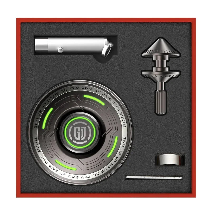 Fidget Spinner Metal Alloy Luminous Fingertip Gyro Anti anxiety EDC Spinning Top Tip Relieve Stress Relief Toys for Adults Kids