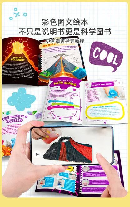 Slime Making Kits Children Science Experiment Toy Foam Glue Slime Diy Handmade Slime Science Experiment