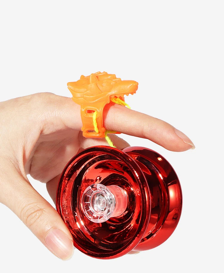 Children Beginners Professional Aluminum Metal Yoyo Ball, Competitive Yoyoball, Adult Kids Yoyoyoball with Accessories