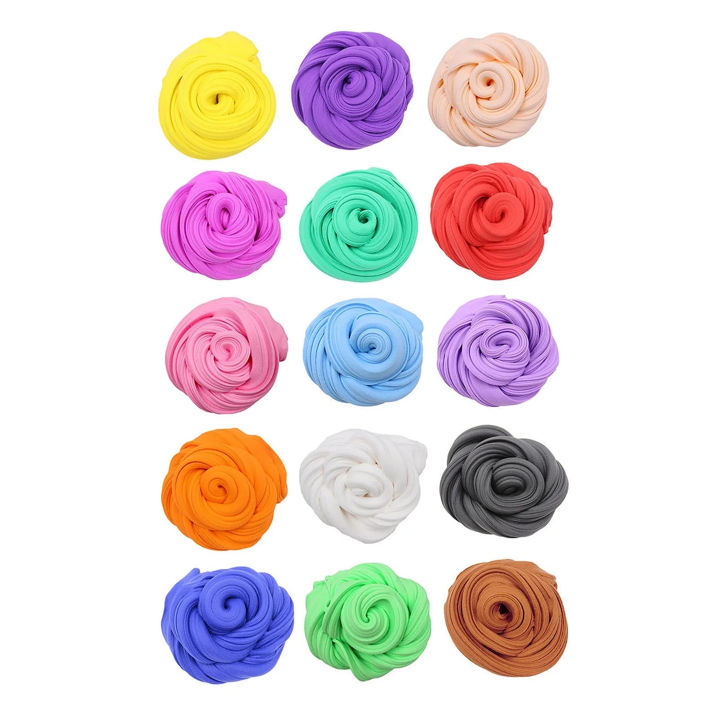 DIY Solid Butter Slime Kit Soft Non-Sticky Scented Slime for Girls Boys Party Favors Birthday Gift Stress Relief Toy for Kid