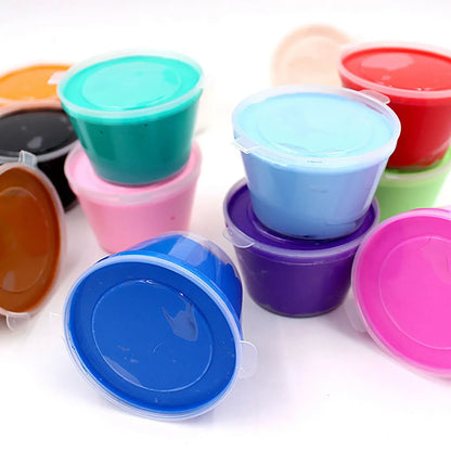 DIY Solid Butter Slime Kit Soft Non-Sticky Scented Slime for Girls Boys Party Favors Birthday Gift Stress Relief Toy for Kid