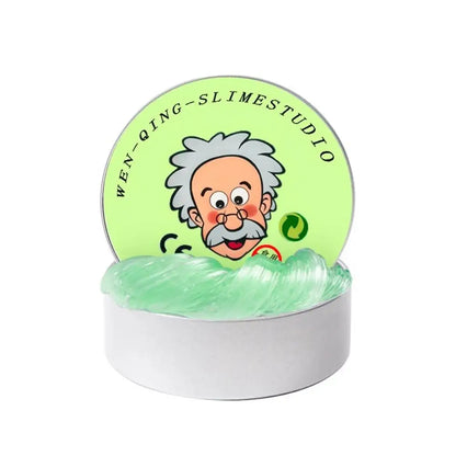 9 Colors Liquid Glass Mud Slime, DIY Handmade Fun Stress Relieving Non Stick Hand Decompression Toy Crystal Mud