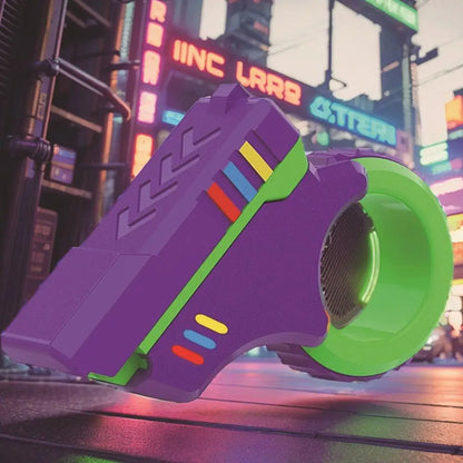 A Rotary Finger Sliders Fidget Toy Office Pressure Relief Slider Ratchet Finger Fidget 3D Printed Fidegt ToysFingertip Textured