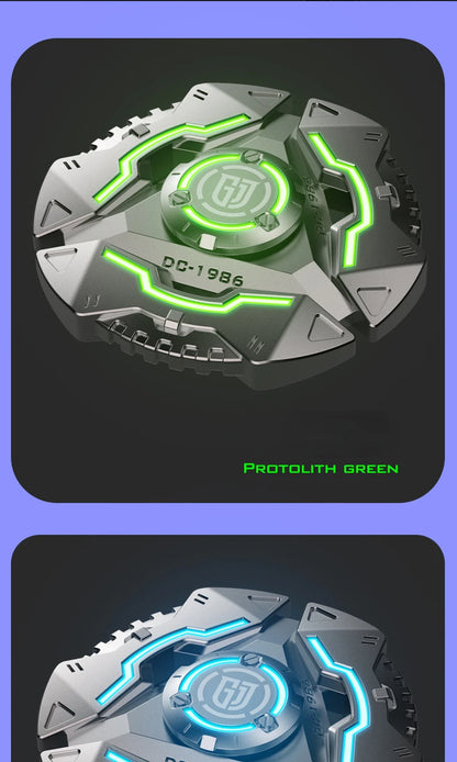 Fidget Spinner Metal Alloy Luminous Fingertip Gyro Anti anxiety EDC Spinning Top Tip Relieve Stress Relief Toys for Adults Kids