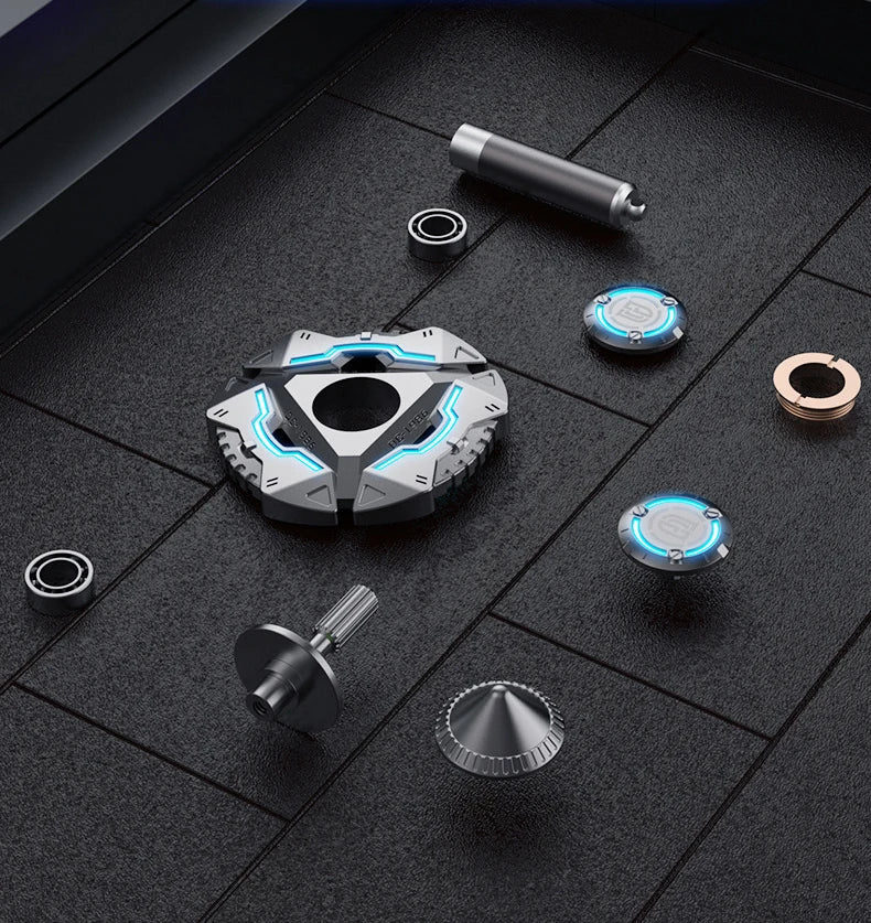 Fidget Spinner Metal Alloy Luminous Fingertip Gyro Anti anxiety EDC Spinning Top Tip Relieve Stress Relief Toys for Adults Kids