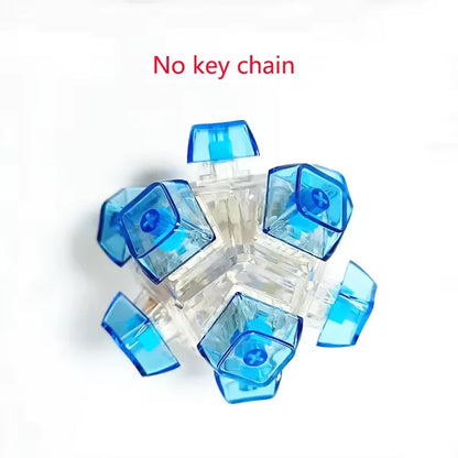 Fidget Decompression 9 Keyboard Key Toy For Adults Antistress Toys Boys Girls Anti Stress Finger Keyboard Games Keychain
