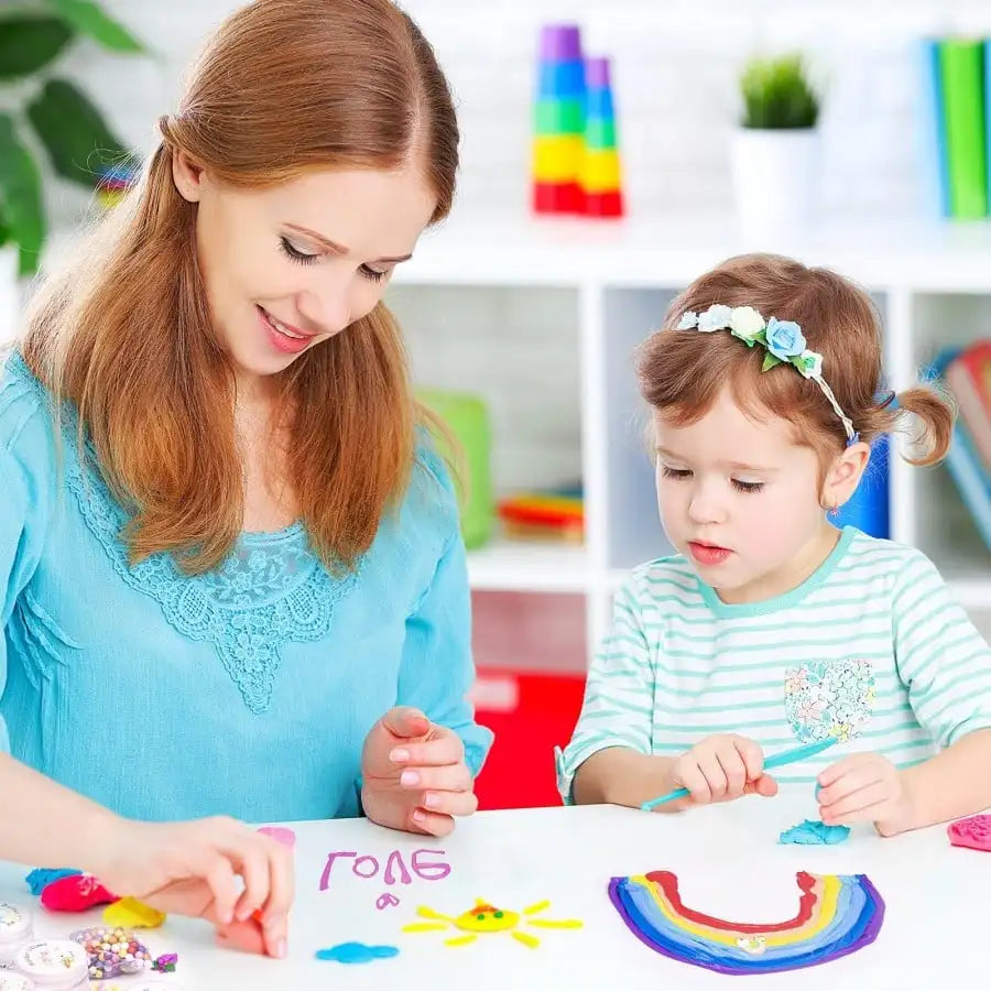 Super Clay Slime DIY Soft & Squishy Clay Scented Slime Sensory Clay Stretchy Non-sticky Slimes Making Set Scented Clay Toy