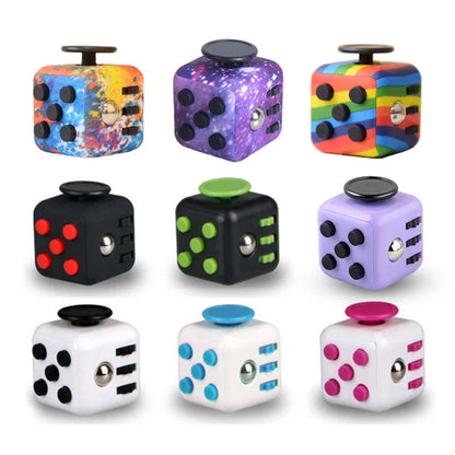Fidget Anti Stress Relief Toys Decompression Dice Game for Adult Children Interesting  Antistress Funny Gift Finger Movement Toy