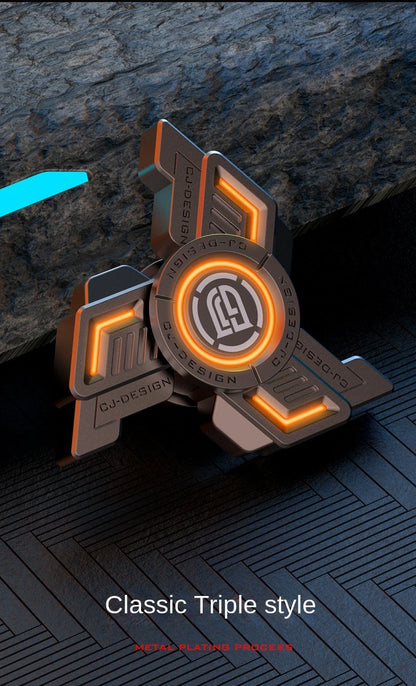 Fidget Spinner Metal Alloy Luminous Fingertip Gyro Anti anxiety EDC Spinning Top Tip Relieve Stress Relief Toys for Adults Kids