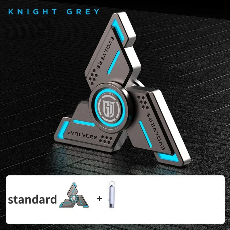 Fidget Spinner Metal Alloy Luminous Fingertip Gyro Anti anxiety EDC Spinning Top Tip Relieve Stress Relief Toys for Adults Kids