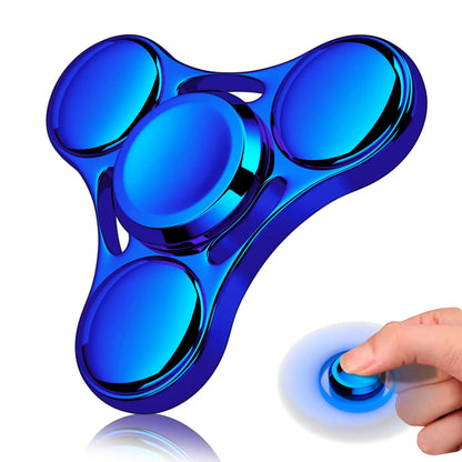 Metal Fidget Spinner Toys,EDC Hand Spinner Anti Stress Relief Toys,Antistress Anxiety Fidgeting Toy for Adult Kids Autism ADHD