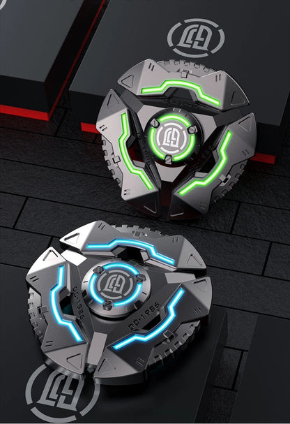 Fidget Spinner Metal Alloy Luminous Fingertip Gyro Anti anxiety EDC Spinning Top Tip Relieve Stress Relief Toys for Adults Kids