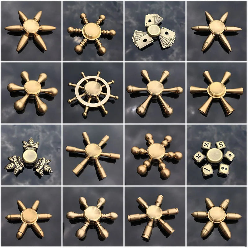 A Rainbow Fidget Metal Spinner Colorful Finger Spinners High Speed Hand Spinners Fidget Toys for Stress Anxiety Relief for Adults