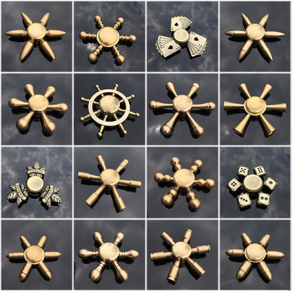 A Rainbow Fidget Metal Spinner Colorful Finger Spinners High Speed Hand Spinners Fidget Toys for Stress Anxiety Relief for Adults