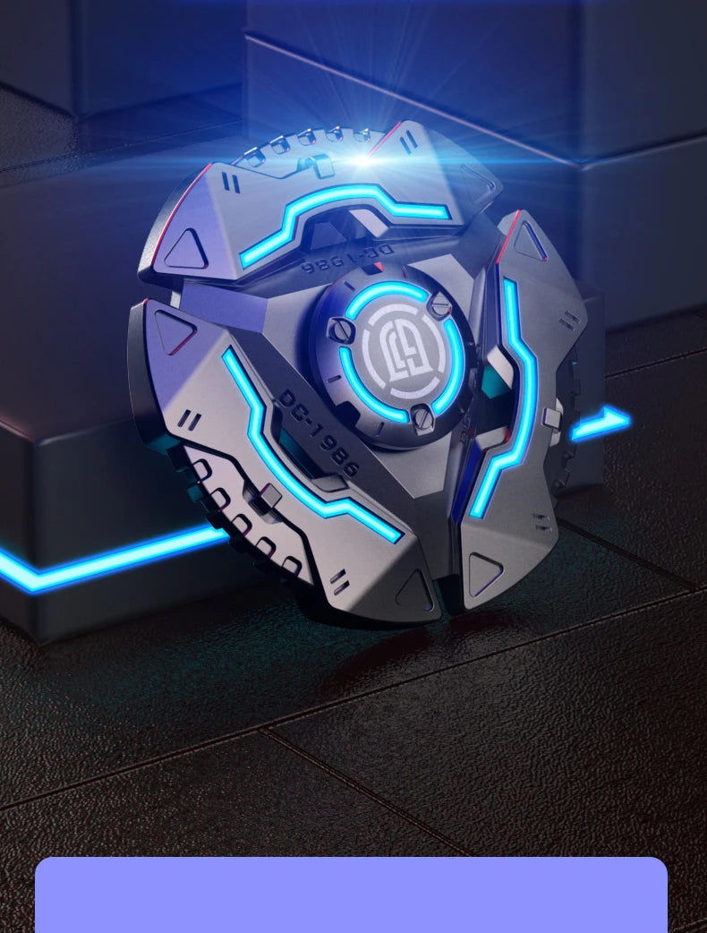 Fidget Spinner Metal Alloy Luminous Fingertip Gyro Anti anxiety EDC Spinning Top Tip Relieve Stress Relief Toys for Adults Kids