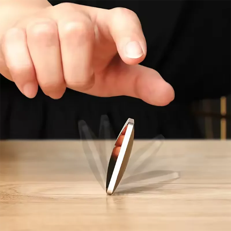 Flipo Flip Fidget Toys Rotating Kinetic Alloy Desktop Toys for Adults Office Fidget Spinner Anti Stress Relief Toys for Children