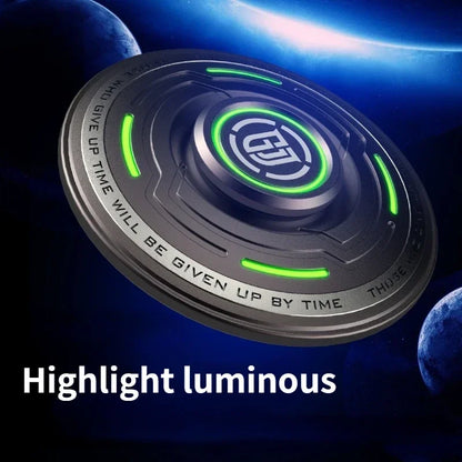 Fidget Spinner Metal Alloy Luminous Fingertip Gyro Anti anxiety EDC Spinning Top Tip Relieve Stress Relief Toys for Adults Kids
