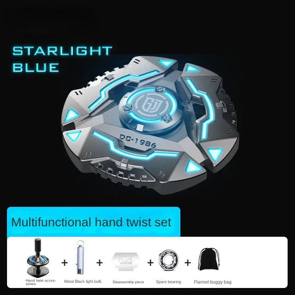Fidget Spinner Metal Alloy Luminous Fingertip Gyro Anti anxiety EDC Spinning Top Tip Relieve Stress Relief Toys for Adults Kids