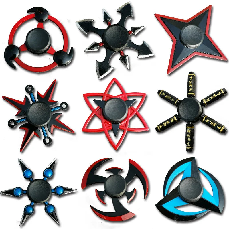 A Rainbow Fidget Metal Spinner Colorful Finger Spinners High Speed Hand Spinners Fidget Toys for Stress Anxiety Relief for Adults