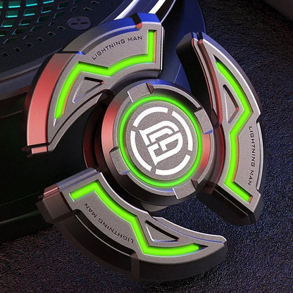 Fidget Spinner Metal Alloy Luminous Fingertip Gyro Anti anxiety EDC Spinning Top Tip Relieve Stress Relief Toys for Adults Kids