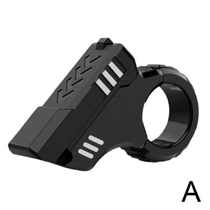 A Rotary Finger Sliders Fidget Toy Office Pressure Relief Slider Ratchet Finger Fidget 3D Printed Fidegt ToysFingertip Textured