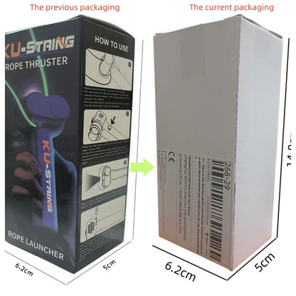 A Glow-in-the-dark fun electric rope thruster children's outdoor new exotic decompression toys Creative toys for cats and pets