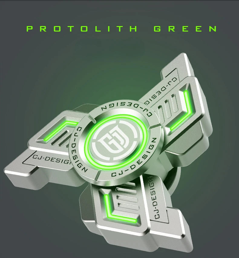 Fidget Spinner Metal Alloy Luminous Fingertip Gyro Anti anxiety EDC Spinning Top Tip Relieve Stress Relief Toys for Adults Kids