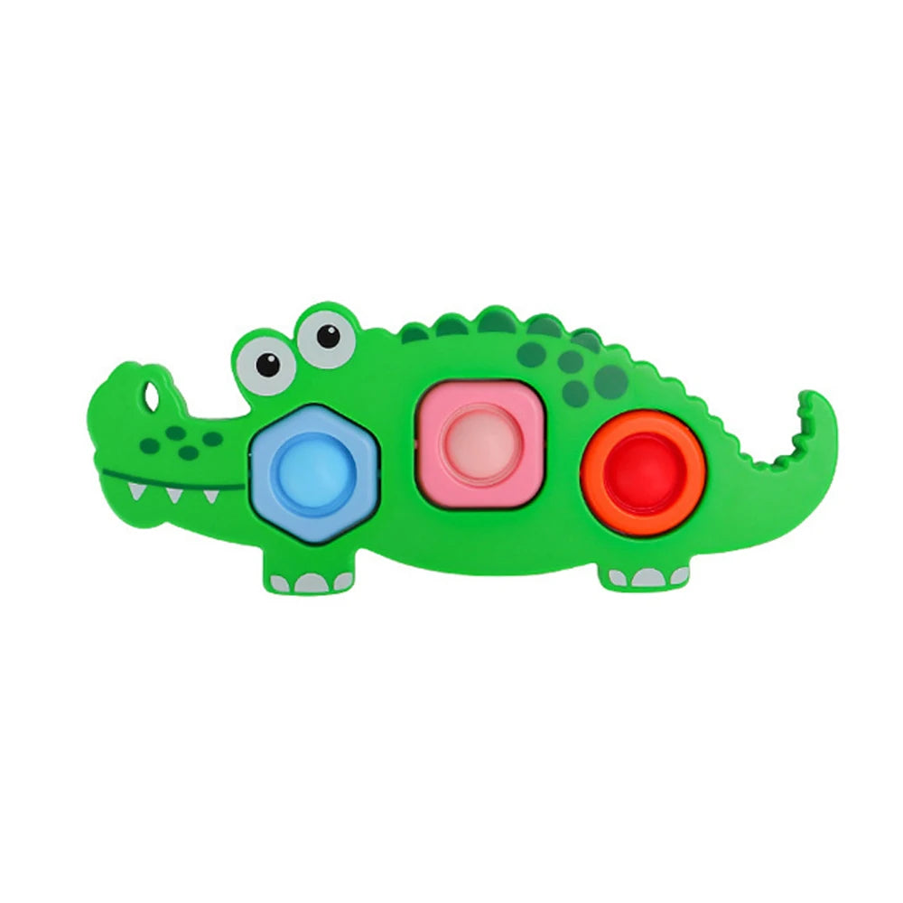 Finger Press Fidget Toys for Children Baby Sensory Finger Exercise Activity Motor Skills Educational Stress Relief Kids Toy Gift