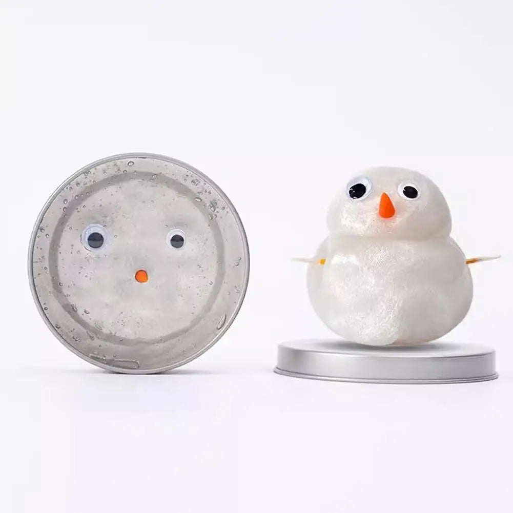 9 Colors Liquid Glass Mud Slime, DIY Handmade Fun Stress Relieving Non Stick Hand Decompression Toy Crystal Mud