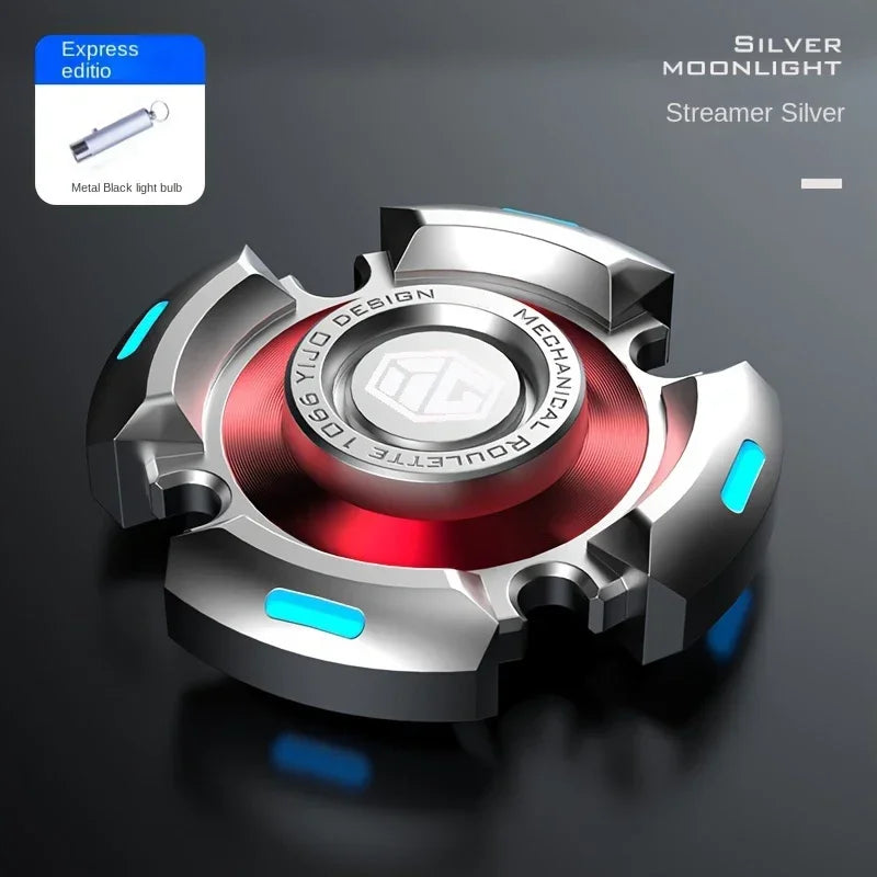 Fidget Spinner Metal Alloy Luminous Fingertip Gyro Anti anxiety EDC Spinning Top Tip Relieve Stress Relief Toys for Adults Kids