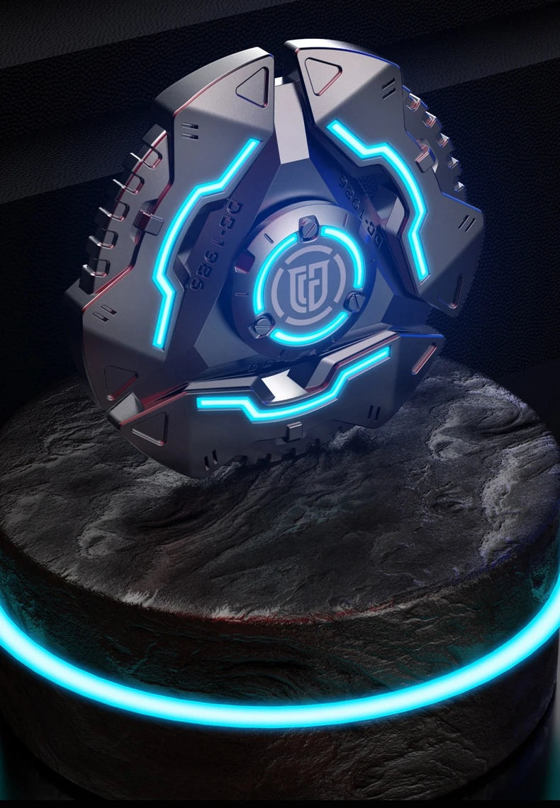 Fidget Spinner Metal Alloy Luminous Fingertip Gyro Anti anxiety EDC Spinning Top Tip Relieve Stress Relief Toys for Adults Kids