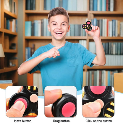 Fidget Toys for Kid and Adults, Autism Figette Cubes Desk Toys, Anxiety Relief Stress Toys, Sensory Fidget Cubes Gifts for Kids