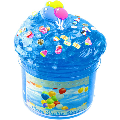 Solid Soft Crystal mud Bubble glue slime toys Children's handmade slime cotton mud No-stick decompression Slime Squish Toys