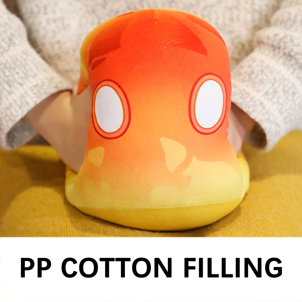 Genshin Pillow Super Soft Adorable Impact-Slime Hugging Toy Cartoon Anime Plush Doll Pillow Decoration Kids Hugging Pillow Gifts