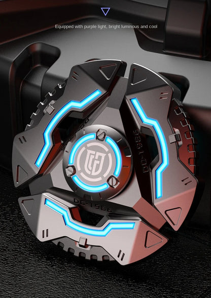 Fidget Spinner Metal Alloy Luminous Fingertip Gyro Anti anxiety EDC Spinning Top Tip Relieve Stress Relief Toys for Adults Kids
