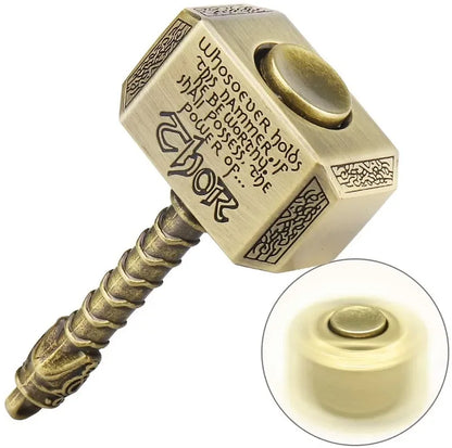 Spinning Alloy Fidget Spinner for Fingertips, Anti-Stress Toy for Kids & Adults, Metal Gyroscope, Anti-Anxiety Fidget Tool