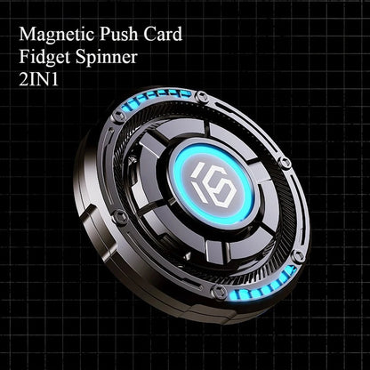 Fidget Spinner Metal Alloy Luminous Fingertip Gyro Anti anxiety EDC Spinning Top Tip Relieve Stress Relief Toys for Adults Kids