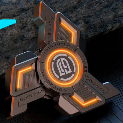 Fidget Spinner Metal Alloy Luminous Fingertip Gyro Anti anxiety EDC Spinning Top Tip Relieve Stress Relief Toys for Adults Kids