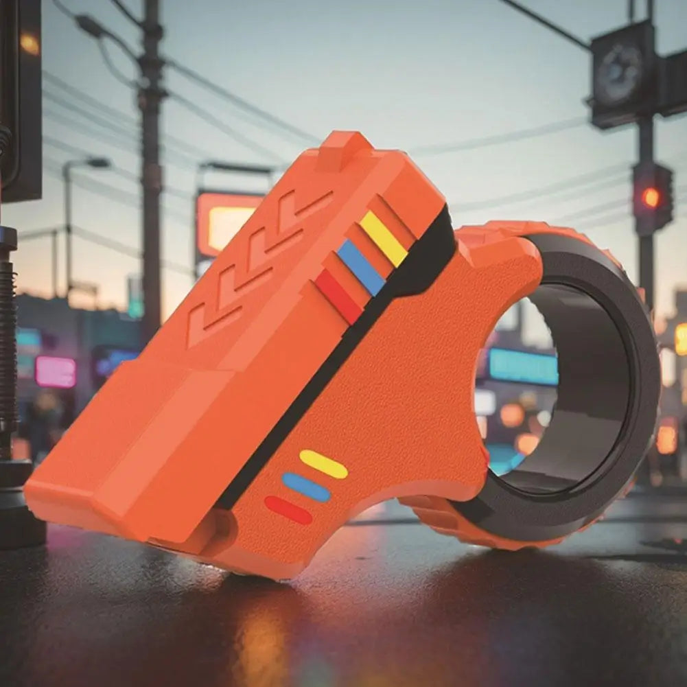 A Rotary Finger Sliders Fidget Toy Office Pressure Relief Slider Ratchet Finger Fidget 3D Printed Fidegt ToysFingertip Textured