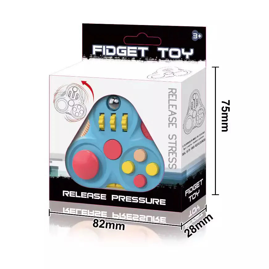 Fidget Toys for Kid and Adults, Autism Figette Cubes Desk Toys, Anxiety Relief Stress Toys, Sensory Fidget Cubes Gifts for Kids