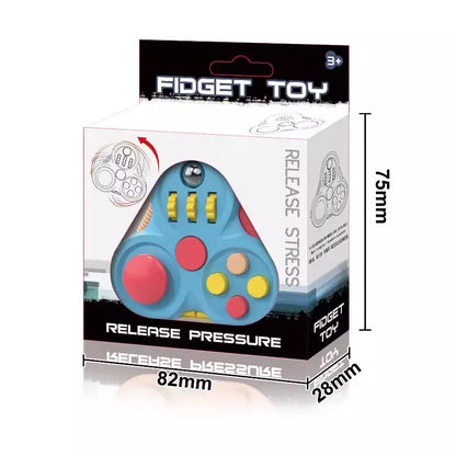 Fidget Toys for Kid and Adults, Autism Figette Cubes Desk Toys, Anxiety Relief Stress Toys, Sensory Fidget Cubes Gifts for Kids