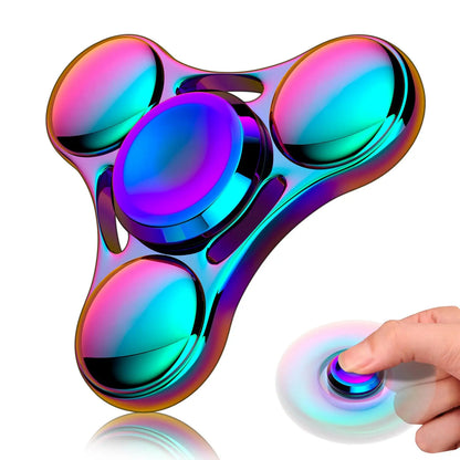 Metal Fidget Spinner Toys,EDC Hand Spinner Anti Stress Relief Toys,Antistress Anxiety Fidgeting Toy for Adult Kids Autism ADHD