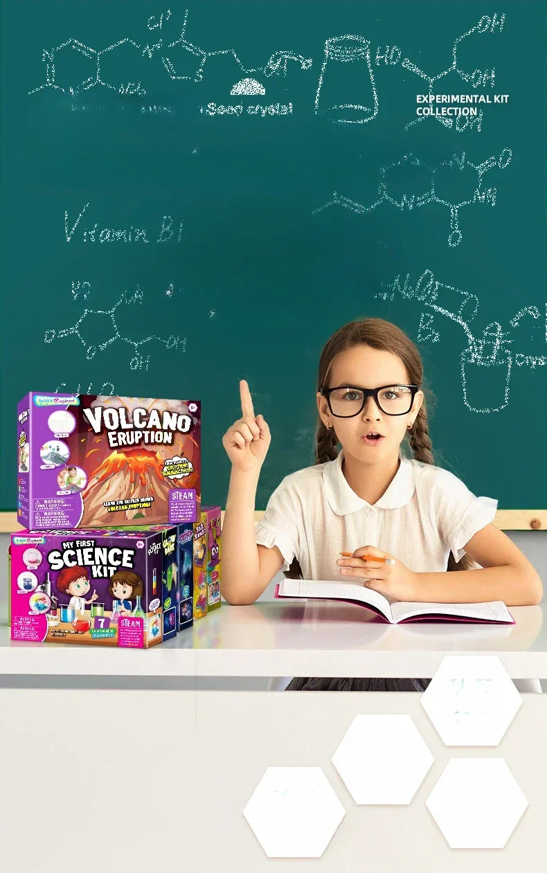 Slime Making Kits Children Science Experiment Toy Foam Glue Slime Diy Handmade Slime Science Experiment