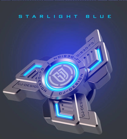 Fidget Spinner Metal Alloy Luminous Fingertip Gyro Anti anxiety EDC Spinning Top Tip Relieve Stress Relief Toys for Adults Kids