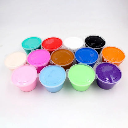 DIY Solid Butter Slime Kit Soft Non-Sticky Scented Slime for Girls Boys Party Favors Birthday Gift Stress Relief Toy for Kid